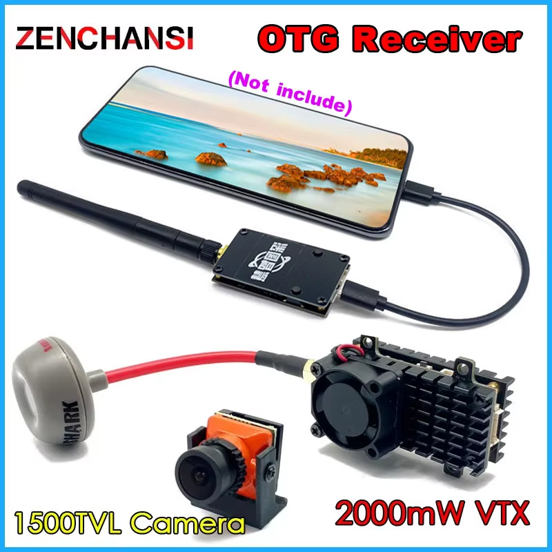 Rc Plane Hobby Zone - 5.8G 2000MW 48CH FPV الارسال اللاسلكي
