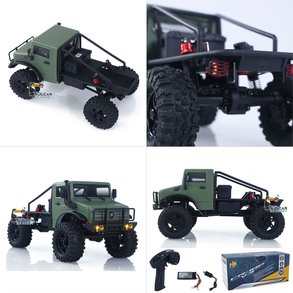 Rc Hobby Off Road - 1/18 2.4G RC روك الزاحف سيارة