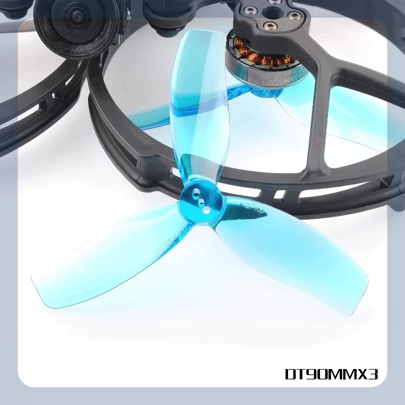 مراوح HQProp 3.5 بوصة 3 شفرات  - مراجعة Rc Plane Hobby Zone وسعره
