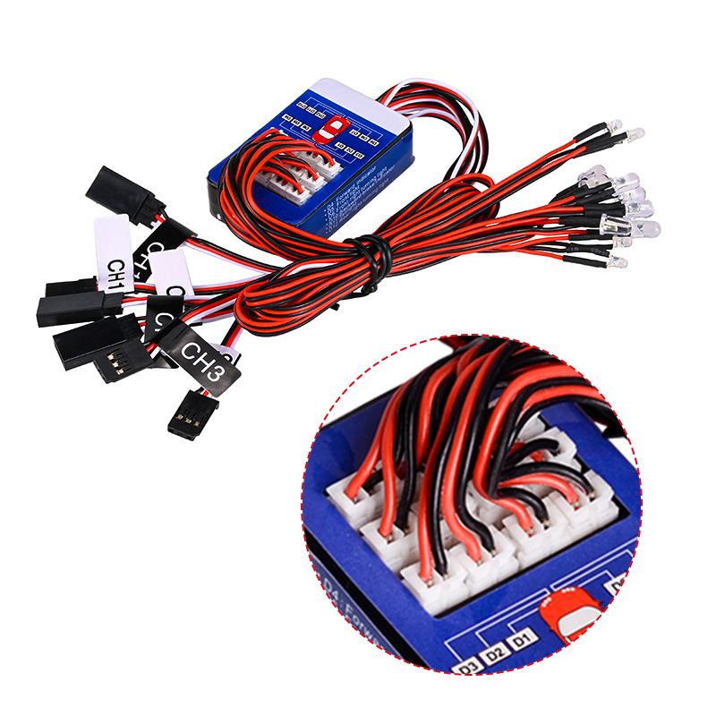 نظام إضاءة LED لسيارة التحكم ع - مراجعة Rc Hobby Nook وسعره