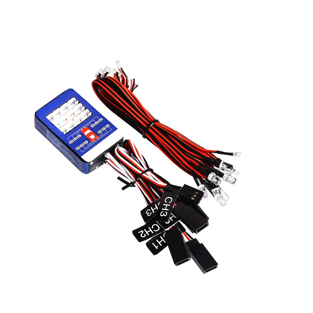 نظام إضاءة LED لسيارة التحكم ع - مراجعة Rc Hobby Nook وسعره
