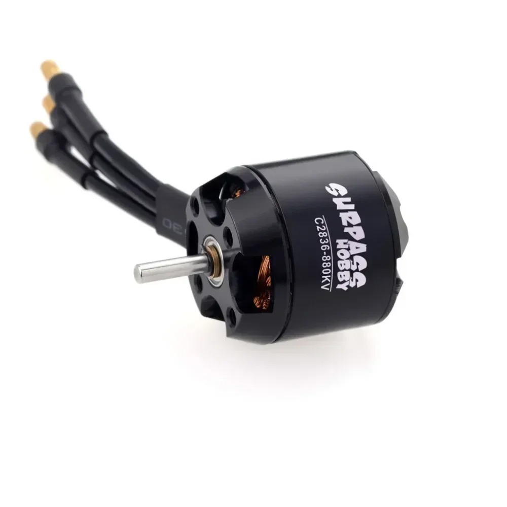 محرك SURPASS HOBBY 2836 750KV  - مراجعة Rc Plane Hobby Zone وسعره