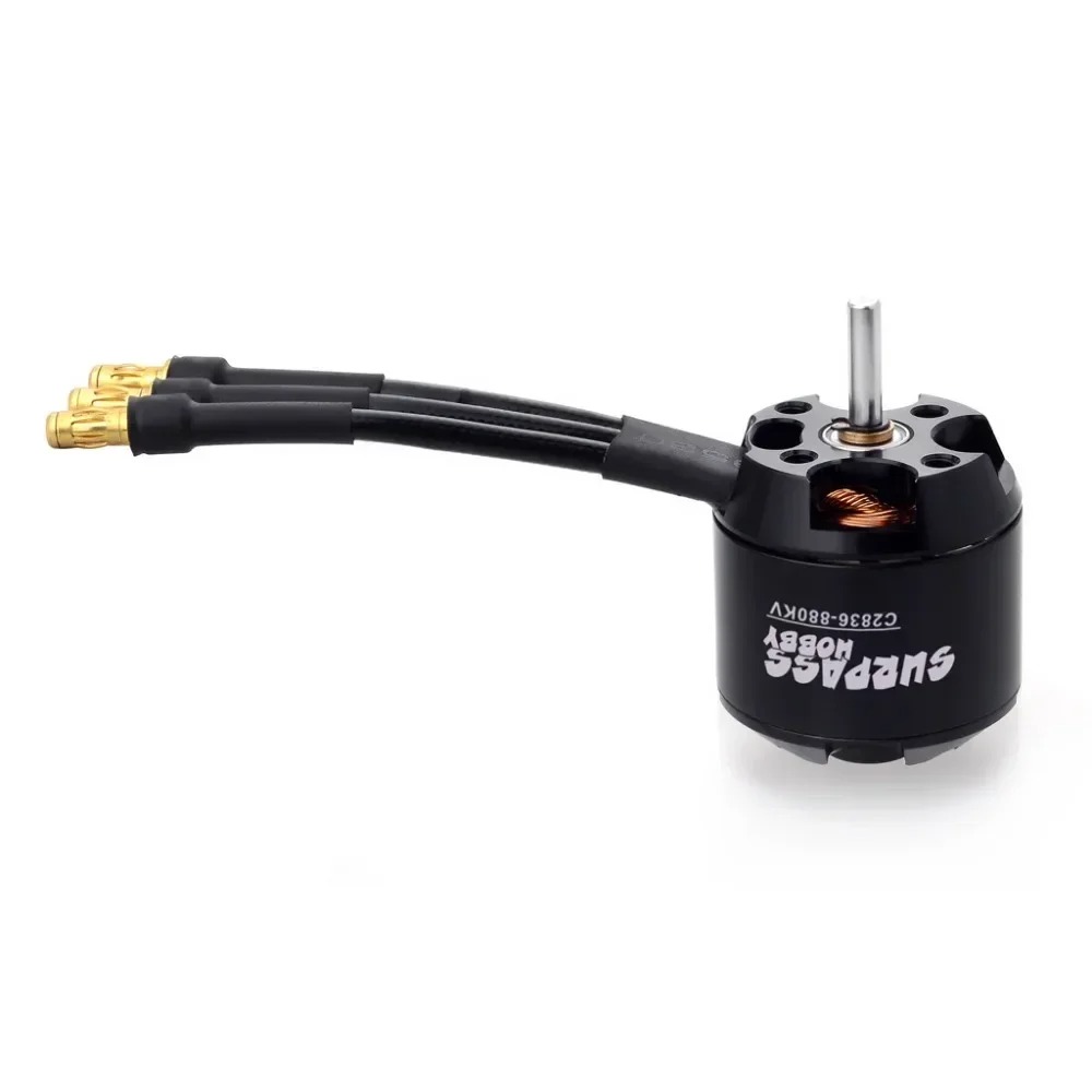 محرك SURPASS HOBBY 2836 750KV  - مراجعة Rc Plane Hobby Zone وسعره
