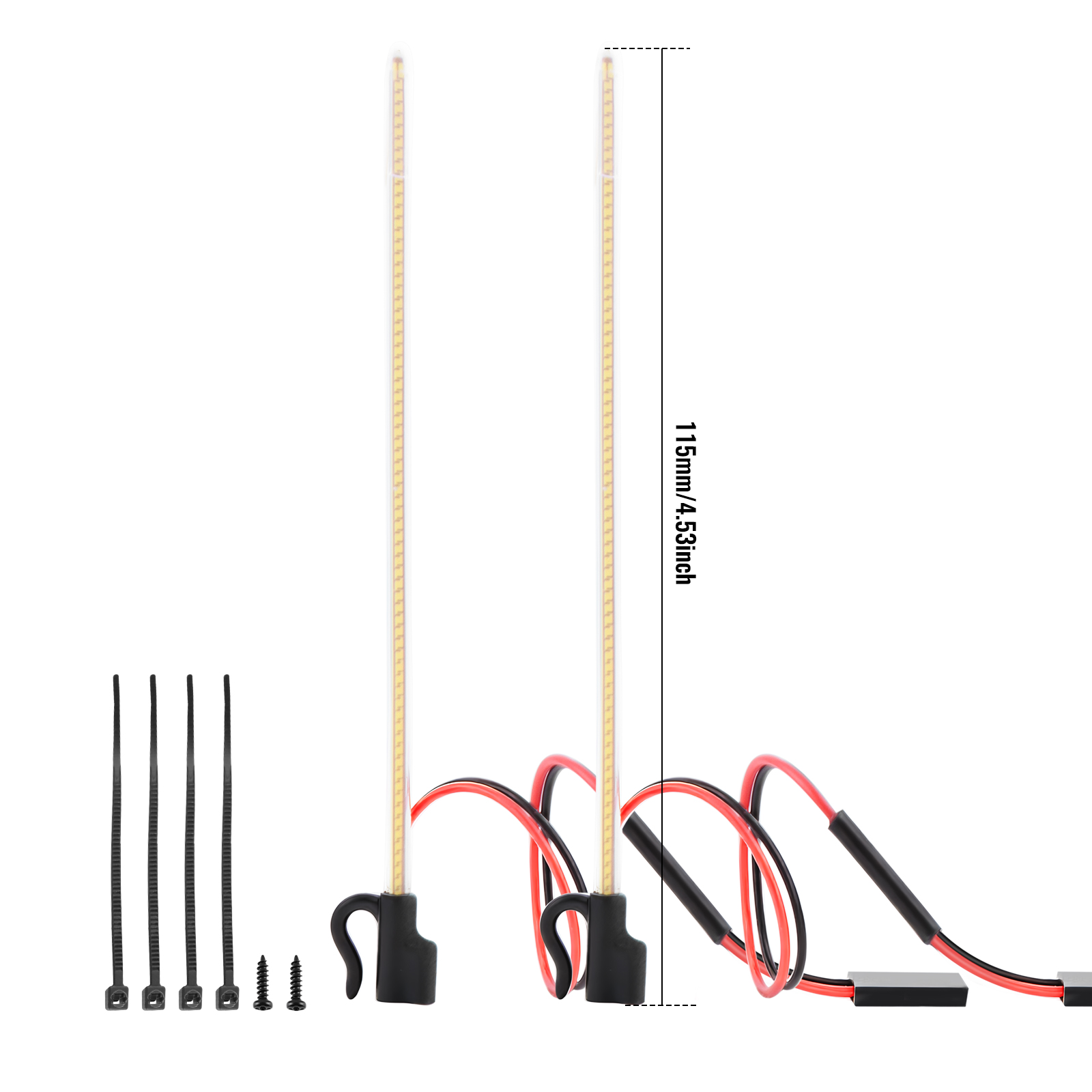 مود راكس 2 قطعة أضواء LED لهوا - مراجعة Rc Hobby Nook وسعره