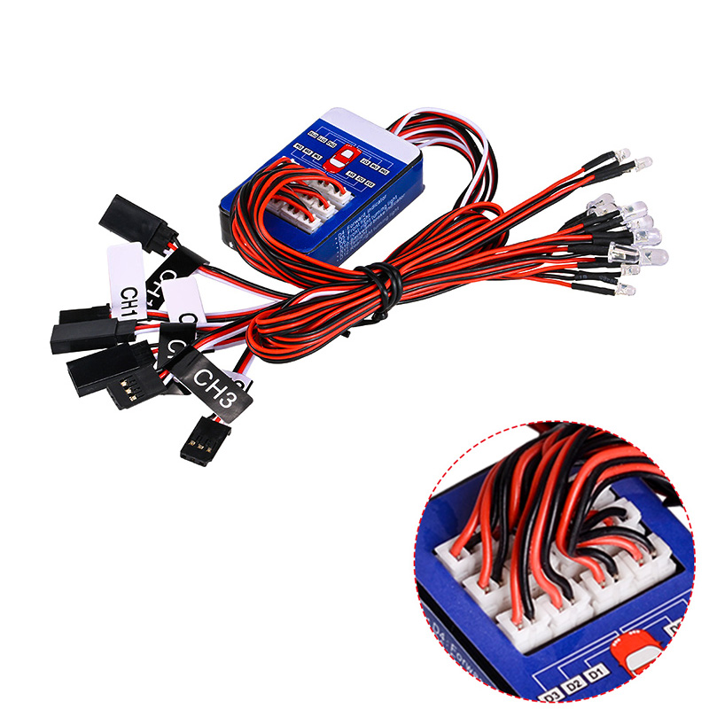 نظام إضاءة RC بـ 12 مصباح LED، - مراجعة Rc Hobby Nook وسعره