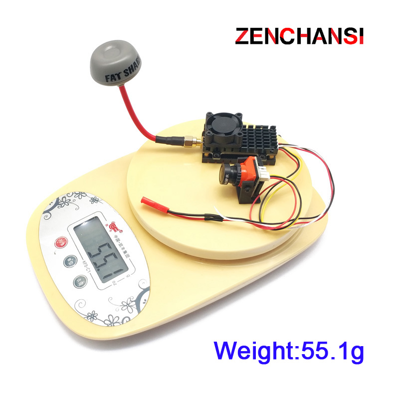 5.8G 2000MW 48CH FPV الارسال ا - مراجعة Rc Plane Hobby Zone وسعره